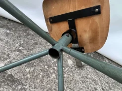 R55 Sgabello industriale vintage in ferro