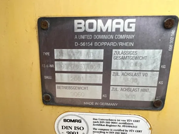 1#7343 Rullo Bomag