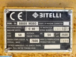 1#9306 Rullo compressore Bitelli