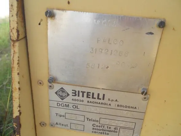 4#4437 Rullo compressore Bitelli Falco