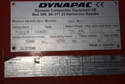 3043#4392 Rullo Dynapac