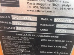 6#3661 Rullo tandem Sicom 40V Haris
