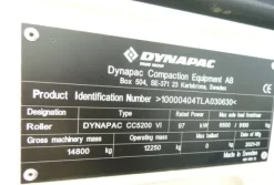 1#7807 Rullo vibrante Tandem Dynapac