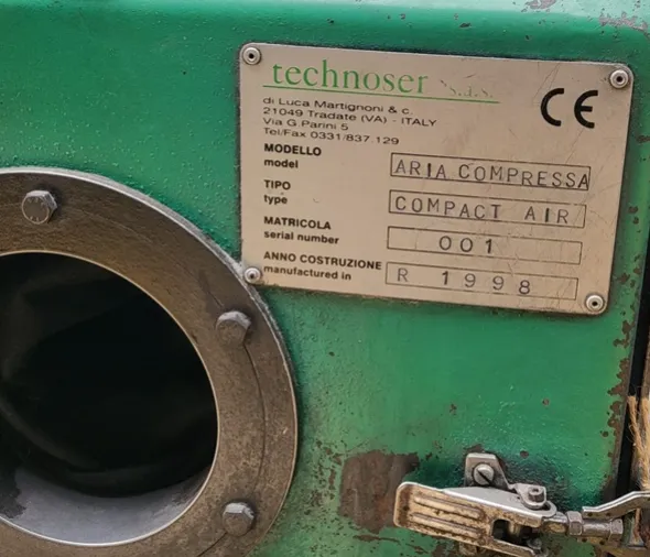 SABBIATRICETECHNOSER MODELLO ARIA COMPRESSA