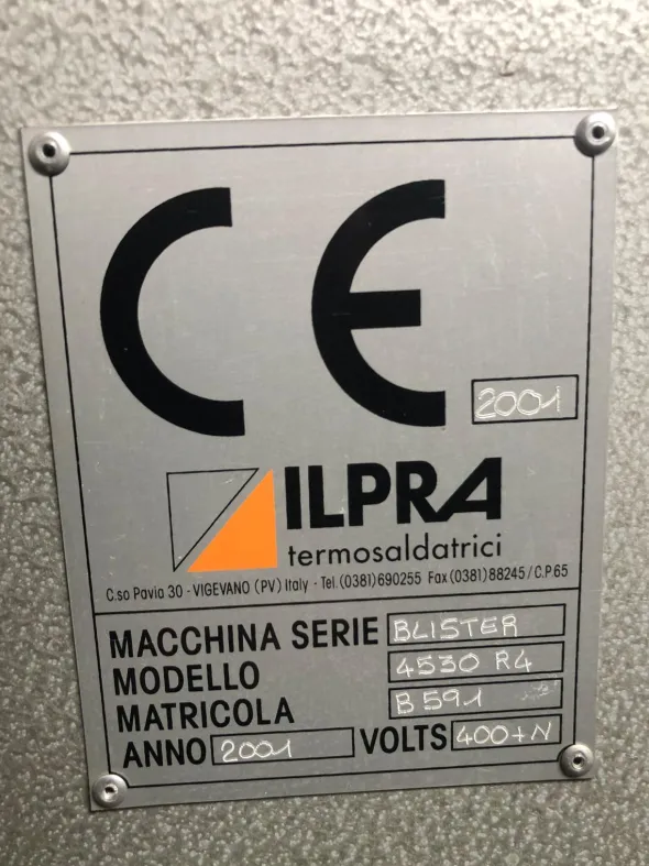 Salda blister rotativa ILPRA - 4530 R4