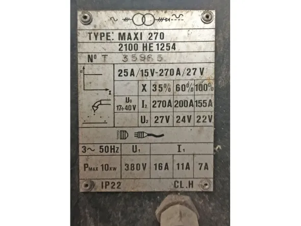 Saldatrice a filo CEA MAXI 270