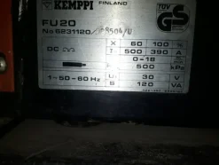 4#5788 Saldatrice a filo Kemppi PS 5000