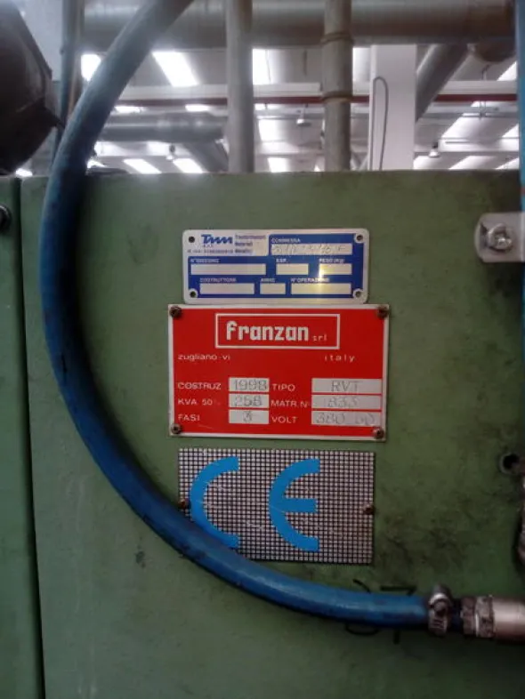 6#4145 Saldatrice a rulli Franzan RVT