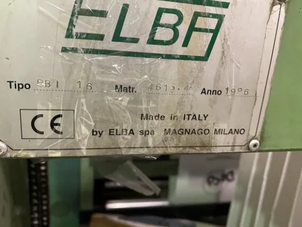 14#8012 Saldatrice materiale plastico Elba
