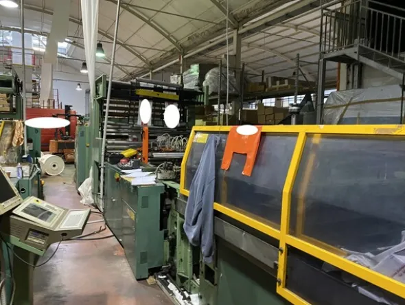 15#8012 Saldatrice materiale plastico aperta Elba