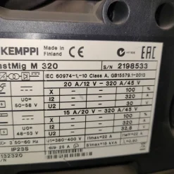 SALDATRICE MIG KEMPPI FASTMIG M320