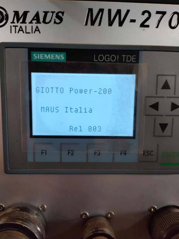 Saldatrice orbitale tig MAUS GIOTTO per fasci tubieri