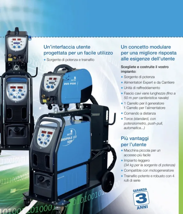 SALDATRICE USATA SAF-FRO DIGIPULS3 420 COMPLETA