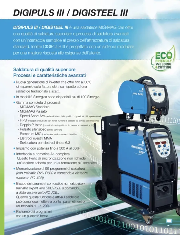SALDATRICE USATA SAF-FRO DIGIPULS3 420 COMPLETA
