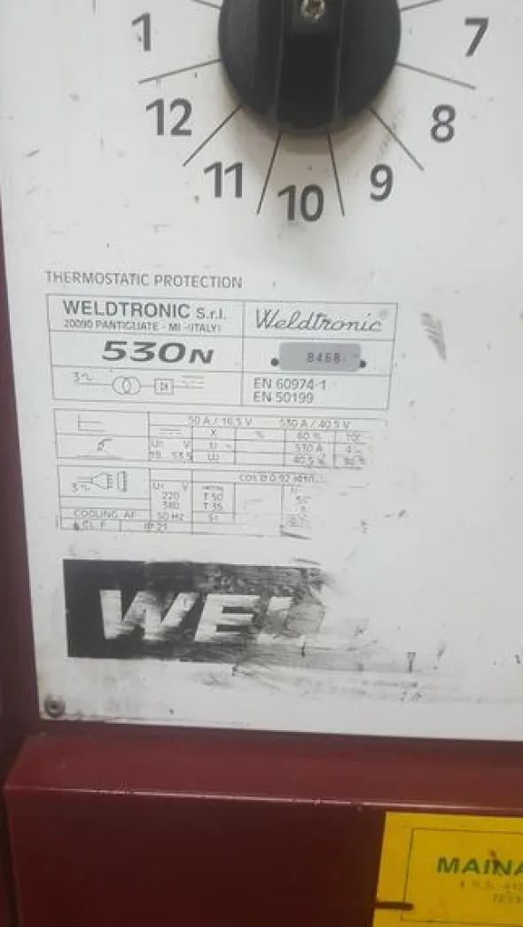 20#4031 Saldatrice Weldtronic