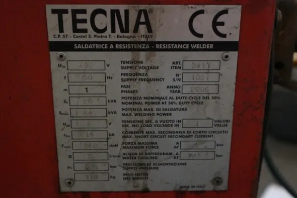 25#7536 Saldatrici a punti