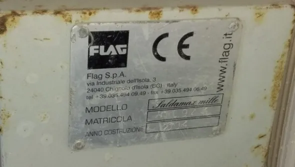 3#8421 Saldatrici per PVC