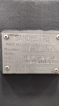 SANDRETTO SERIE 9 T