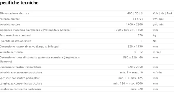 Satinatrice Aceti ART.97 Nuova