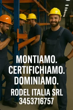 Scaffalatura certificata napoli