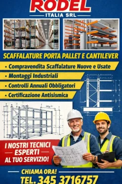 Scaffalatura da magazzino