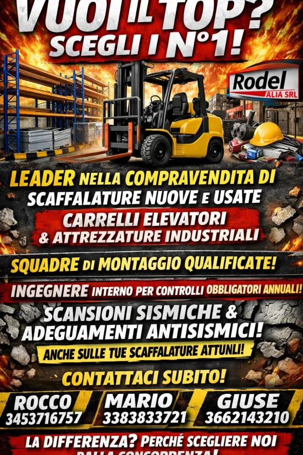 Scaffalatura industriale