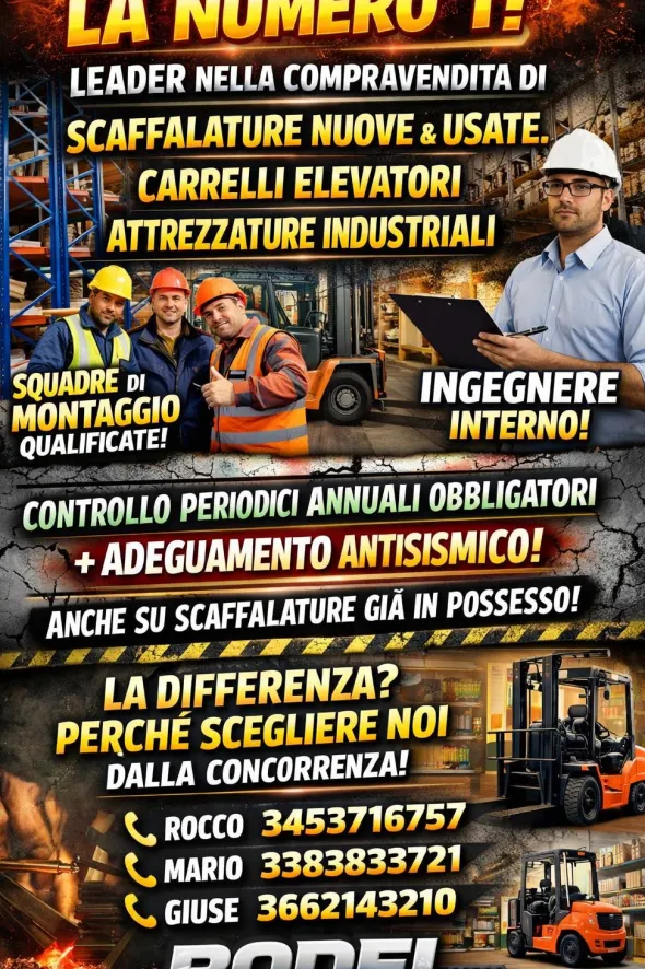 Scaffalatura industriale