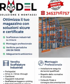 Scaffalatura industriale napoli