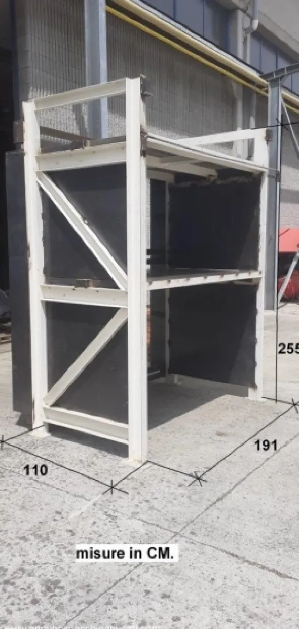 SCAFFALATURA INDUSTRIALE 6 pallets EPAL 80x120