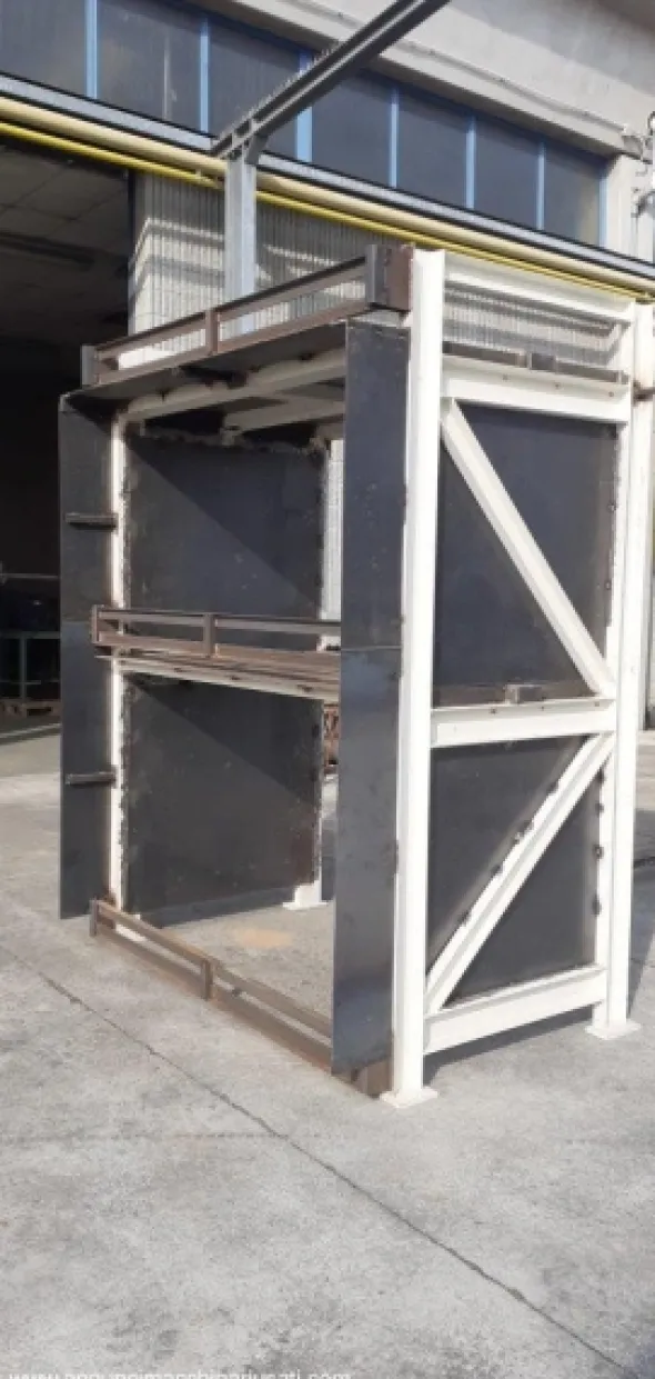 SCAFFALATURA INDUSTRIALE 6 pallets EPAL 80x120