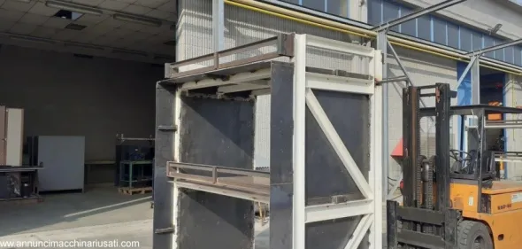 SCAFFALATURA INDUSTRIALE 6 pallets EPAL 80x120