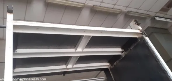SCAFFALATURA INDUSTRIALE 6 pallets EPAL 80x120