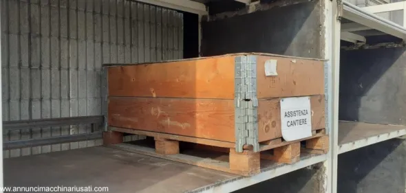 SCAFFALATURA INDUSTRIALE 6 pallets EPAL 80x120