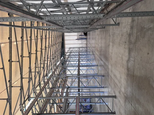 Scaffalatura industriale usata