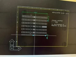 1#9407 Scaffalatura metallica Metalsistem leggera Super 1-2-3