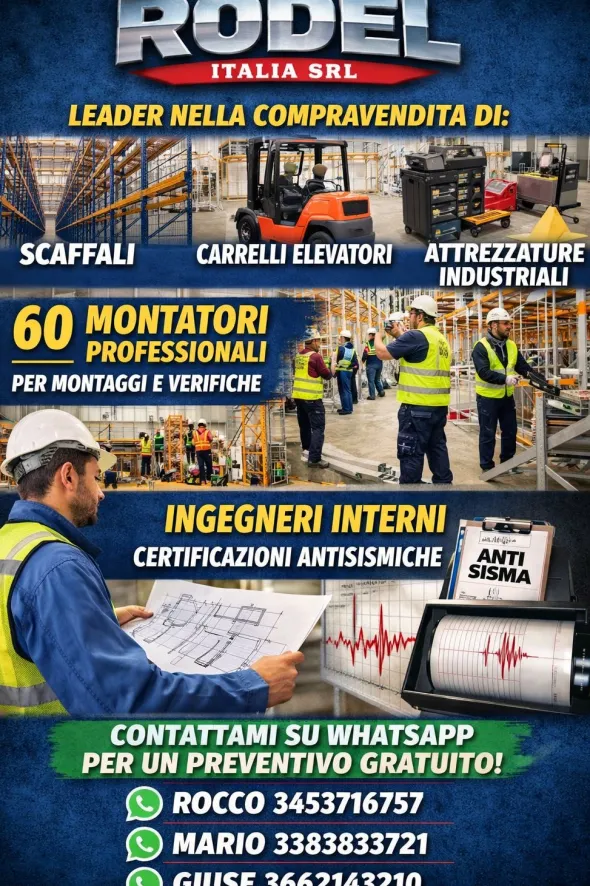 Scaffalatura per magazzino