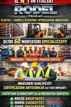 Scaffalatura per magazzino