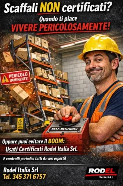 Scaffalatura usata
