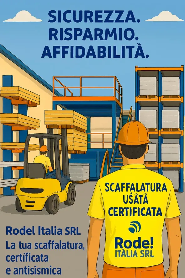 Scaffalatura usata Rodel Italia Napoli