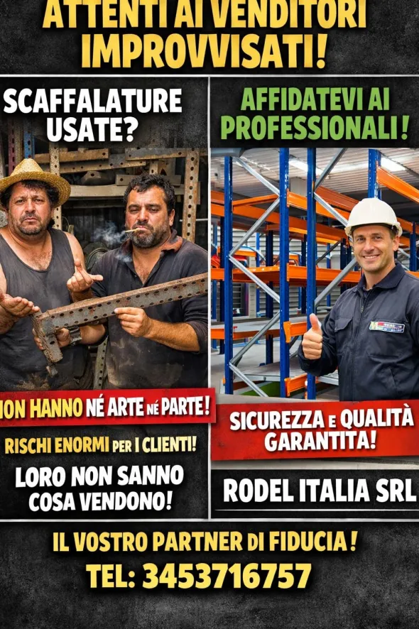 Scaffalature industriali Rodel Italia