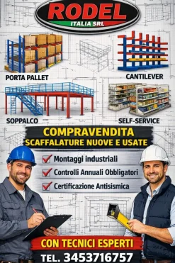 Scaffalature industriali Rodel Italia