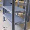 SCAFFALE PORTA TUTTO PESANTE ROBUSTO 3 PIANI (x3)