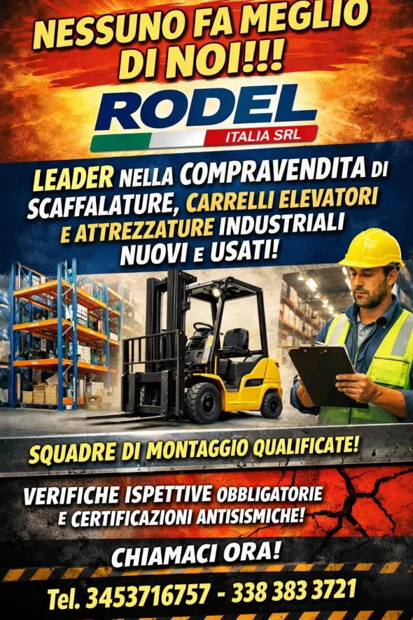 Scaffali industriali Rodel Italia