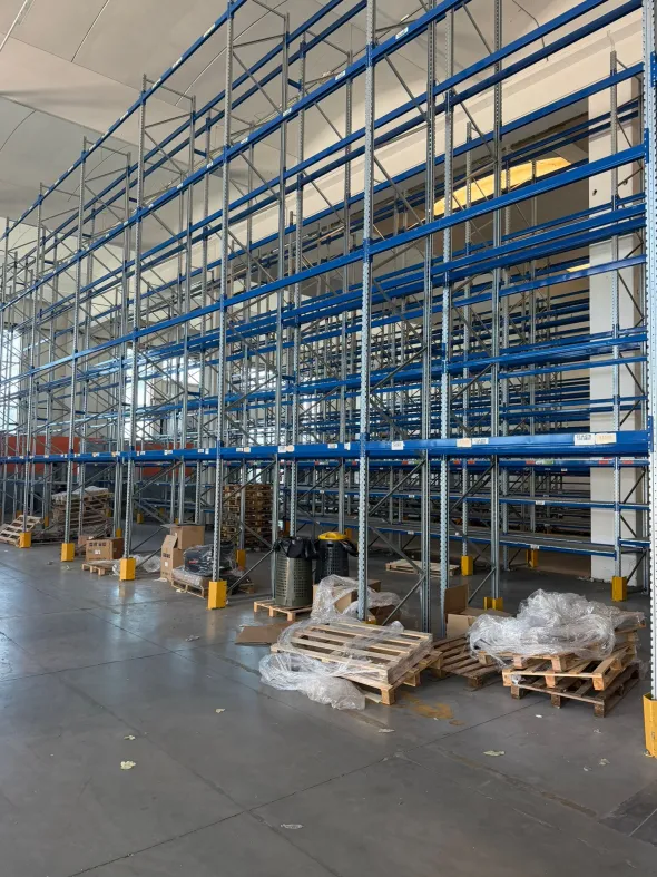Scaffali industriali usati