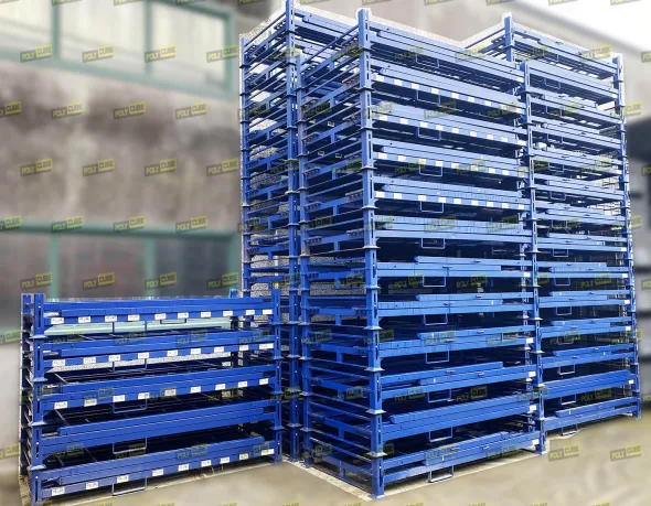 Scaffali mobili usati e ripiegabili per pneumatici
