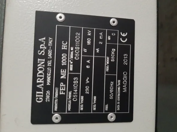 Scanner X-Ray Gilardoni