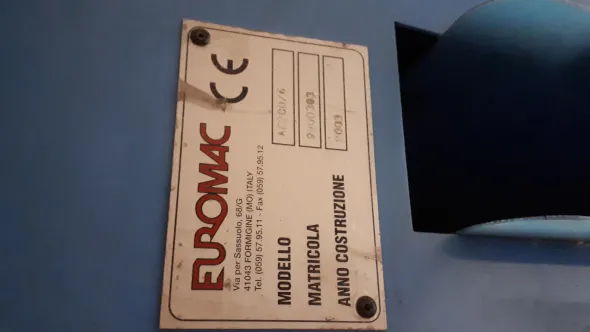SCANTONATRICE EUROMAC