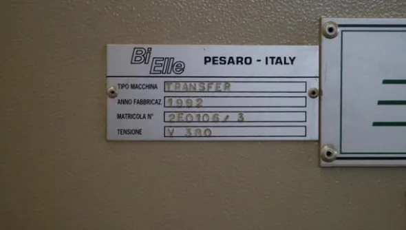 5#3709 Scaricatore automatico Bielle Transfer
