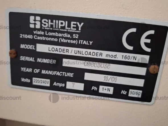 119#9315 Scaricatore e Caricatore Shipley160/N