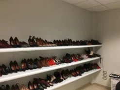 8#5557 Scarpe e tessuti
